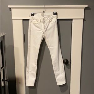 J Crew white toothpick jeans